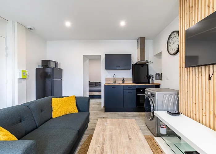Ideal Couples & Pro - Patio Exterieur- Proche Centre Ville Et Gare - Promenade Au Bord De La Charente - Parking A Proximite - Wifi Tres Haut Debit - Equipement Premium -Netflix